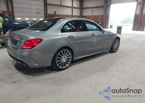 2015 Mercedes-Benz C 300 Luxury/Sport from USA, damaged, VIN 55SWF4JB0FU068422